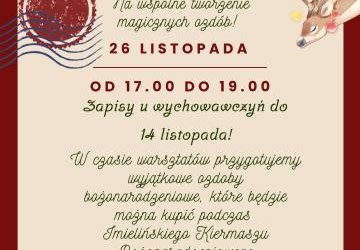 Warsztaty świąteczne dla dzieci i rodziców