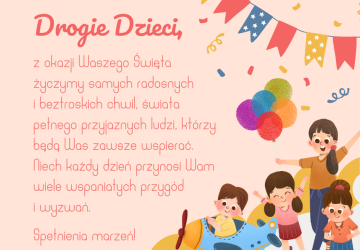 Życzenia z okazji Dnia Dziecka