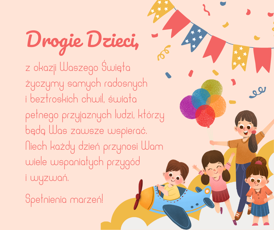 Życzenia z okazji Dnia Dziecka